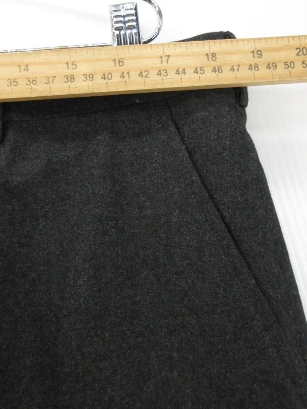 VINTAGE Majer 38 Pure Wool Slacks Trousers Quiet Luxury 90s USA Made